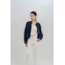 Denim Button Up Loose Bomber Jacket